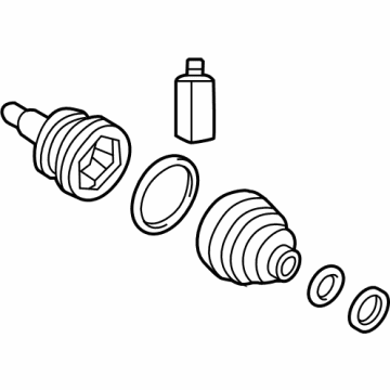 Hyundai 495L2-R5600 JOINT KIT-WHEEL SIDE, LH