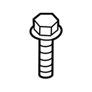 BMW 07-11-9-905-636 Hex Bolt With Washer