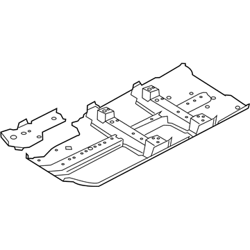 Nissan G4320-6MJMA Floor Front