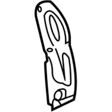 GM 92183918 Apron Panel Hole Cover