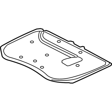 Lexus 53341-33160 INSULATOR, Hood