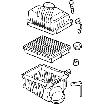 Kia 281102E100 Air Cleaner Assembly