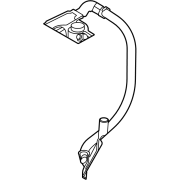 BMW 61-21-9-442-117 BATTERY CABLE, NEGATIVE, IBS