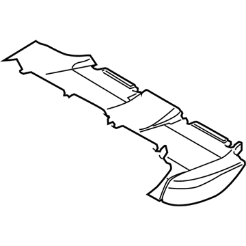 BMW 52-20-7-118-746 Foam Section, Seat