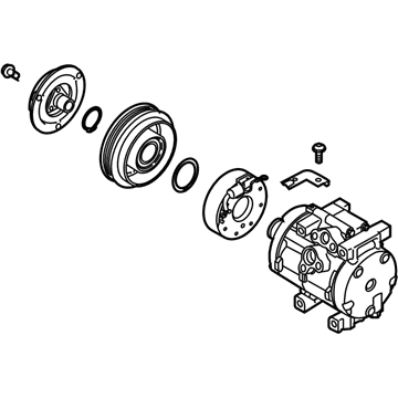 Kia 977014D900RU Reman Compressor Assembly