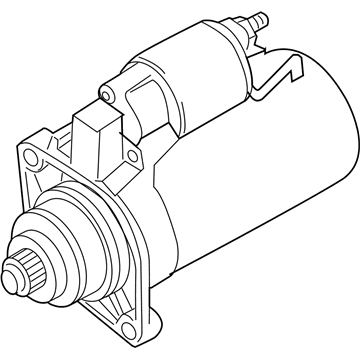 Acura 31200-RYE-A01 Starter Motor Assembly (Du4V1) (Denso)