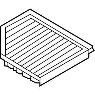 Nissan 16546-6LA0A Air Cleaner Element