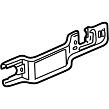 Honda 72686-SDA-A01 Bracket, L. RR. Door Handle (Outer)