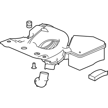 Acura 17250-61A-A00 Tube Assembly, Air In.