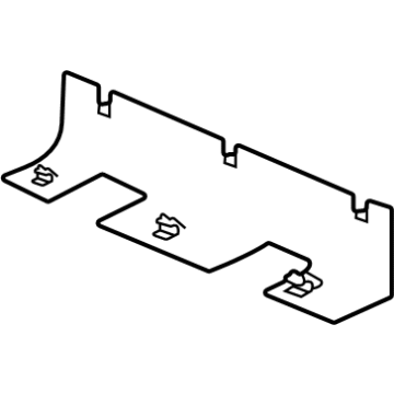 Acura 17256-61A-A00 Heat Shield, Rear