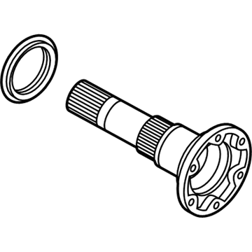 BMW 33-10-7-850-614 Output Flange Set