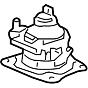 Honda 50810-SDB-A02 Rubber, RR. Engine Mounting (AT)