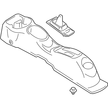 Nissan 96910-9KA9A Box Assy-Console, Front Floor