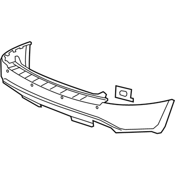 GM 20969813 Bumper Cover