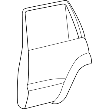 Lexus 67003-60550 Panel Sub-Assembly, Rear Door