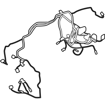 BMW 64-11-9-361-696 WIRING SET, HEATER/AIR CONDI