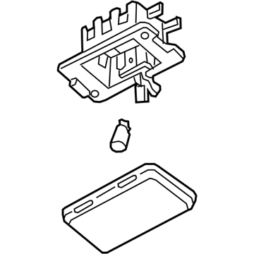 Nissan 26490-VW10A Room Lamp Assy-Luggage