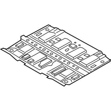 BMW 41-00-7-955-516 TRUNK FLOOR