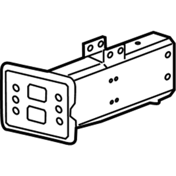 GM 23304496 Absorber Asm-Front Bumper Energy