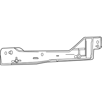 Nissan 26915-6FL0A Bracket-Fog Lamp, LH