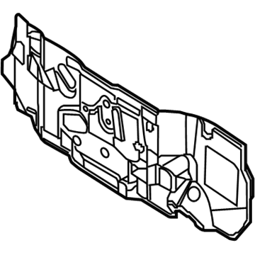 Nissan 67810-CA00A INSULATOR-Dash, Lower Front