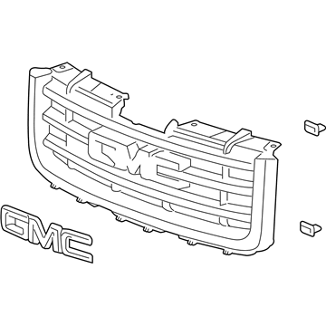 GM 22761793 Grille