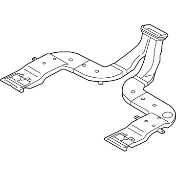 Kia 973644D000 Duct-Rear Heating Joint