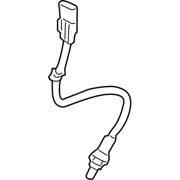 Kia 392103C580 Oxygen Sensor Assembly, Front Right