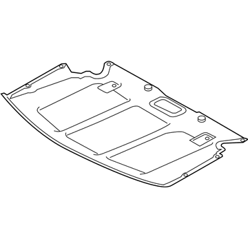 BMW 51-71-7-033-761 Engine Compartment Shielding, Front