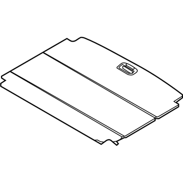 Kia 85715G5100WK Board Assembly-Luggage Covering