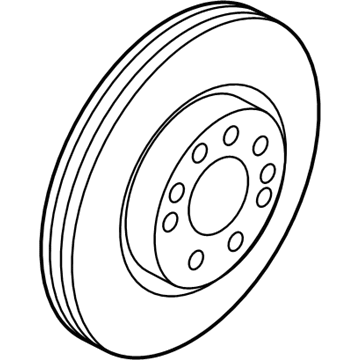 Hyundai 51712-2B000 Disc-Front Wheel Brake