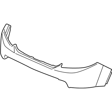 Honda 04711-SCV-A50ZZ Face, Front Bumper (Dot)