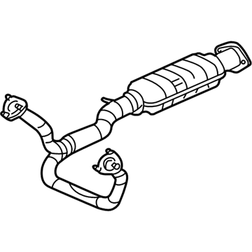 GM 15156892 Converter & Pipe