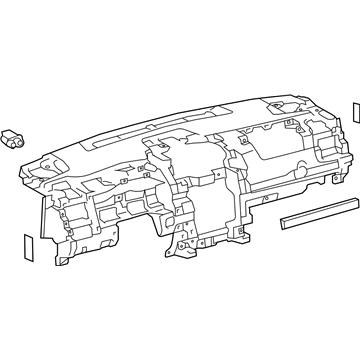 Toyota 55301-06260-C0 Instrument Panel