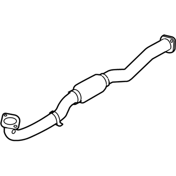 Kia 286101F081 Front Exhaust Pipe