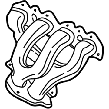 Honda 18100-P3F-A00 Manifold, Exhuast