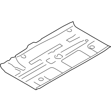 Toyota SU003-09139 Floor Pan