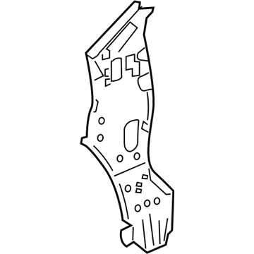 Honda 64530-TFE-A00ZZ Pillar, L. FR. (Lower) (Inner)