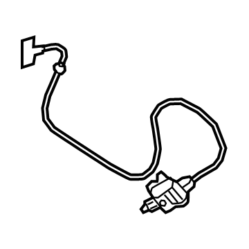 Lexus 77030-11020 Cable Assembly, Fuel Lid