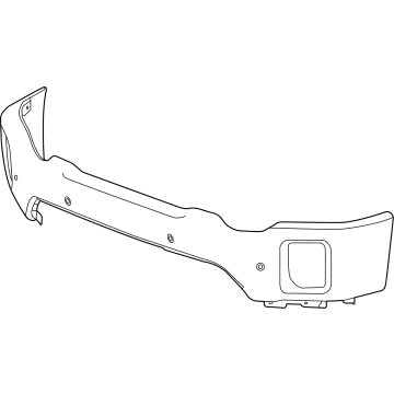 GM 84683445 Bumper