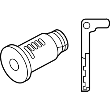 Infiniti F8632-5DM0A Cylinder Set-Glove Box Lid Lock