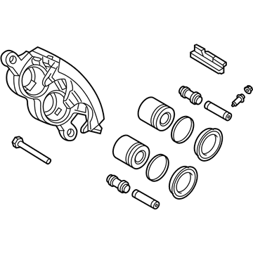 Mopar 5134583AC CALIPER-Disc Brake