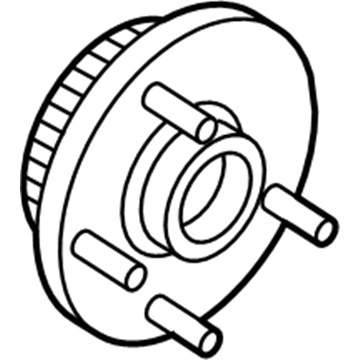 Mopar 68417794AA Hub-Brake