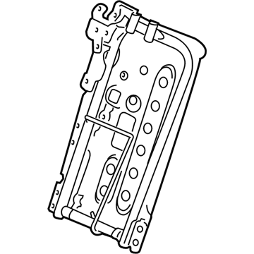 Honda 82126-TP6-A01 Frame, R. RR. Seat-Back