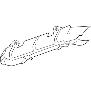 Toyota 17168-50100 INSULATOR, Exhaust Manifold Heat