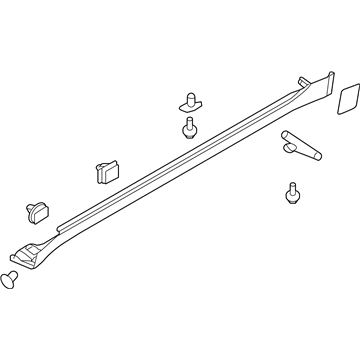 Hyundai 87751-3M000 Moulding Assembly-Side Sill, LH