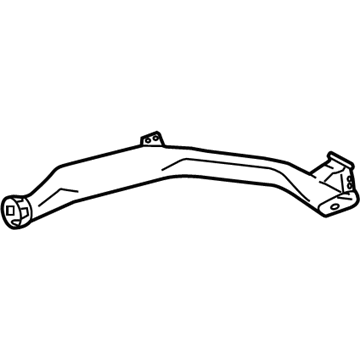 Toyota 55972-09000 Defroster Duct