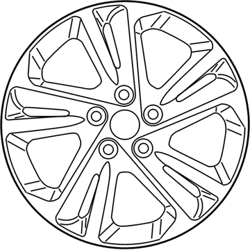 Hyundai 52910-F3500 Eco 15 Inch Wheel