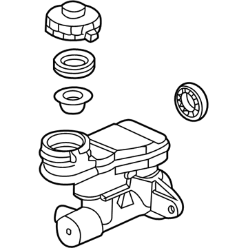 Honda 46100-SCV-A71 Master Cylinder Assembly