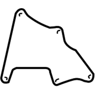 Toyota 53886-35020 Rear Shield